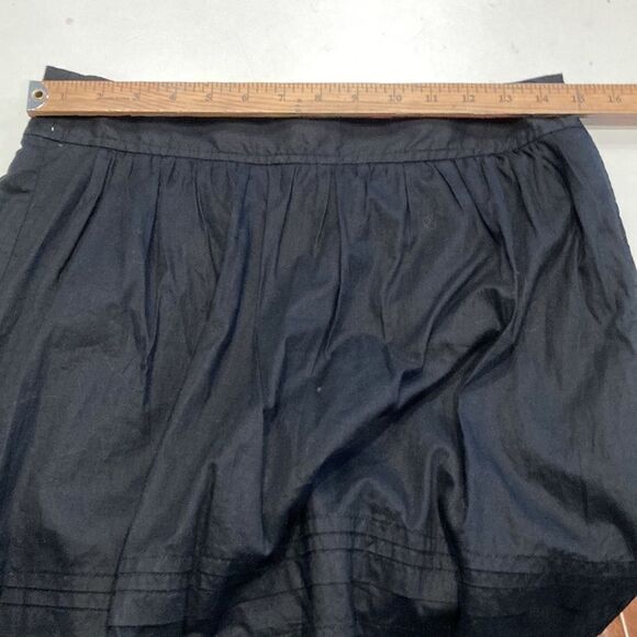Loft black kneelength skirt, size 2 - Picture 6 of 7